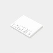 Post-it® Golfing Journey : Du thé au vert (Incliné)