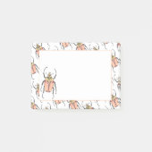 Post-it® Goliath Beetle Log Pink (Devant)