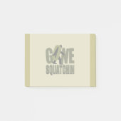 Post-it® Gone Squatchin Kaki Customise ça (Devant)