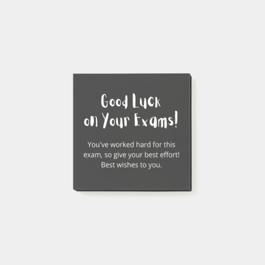 Post-it® Good Luck on Your Exams! (Devant)