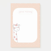 Post-it® Good Morning Giraffe (Devant)