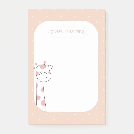 Post-it® Good Morning Giraffe (Devant)