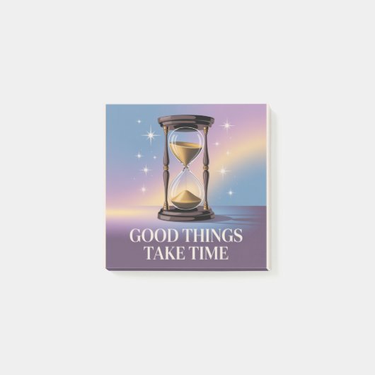 Post-it® Good Things Take Time (Devant)