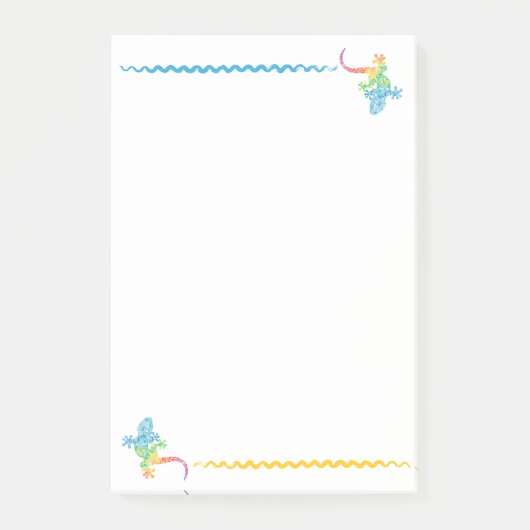 Post-it® Gordie the Gecko Notes (Devant)