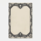 Post-it® Goth Frame with Skulls (Devant)