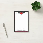 Post-it® Goth Heart avec Bat Wings (Bureau)