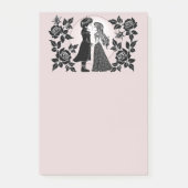 Post-it® Gothique Emo Enfants Kiss Valentine's Day (Devant)