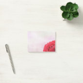 Post-it® Gouttelette de rose rouge et d'eau (Bureau)