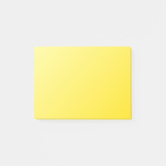 Post-it® Gradient D1 linéaire - jaune-clair au jaune foncé (Devant)