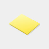 Post-it® Gradient D1 linéaire - jaune-clair au jaune foncé (Incliné)