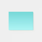 Post-it® Gradient linéaire de H - turquoise pour allumer (Devant)
