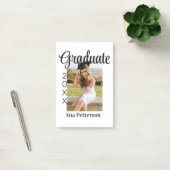 Post-it® Gradué photo moderne classique ajouter nom de l'an (Bureau)