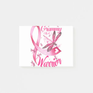 Post-it® Grammy D'un Dragonfly Guerrier Cancer du Sein