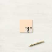 Post-it® Grand Chien Danois (Sur un bureau)