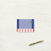 Post-it® Grand chrome comme l'étoile argentée sur des (Sur un bureau)