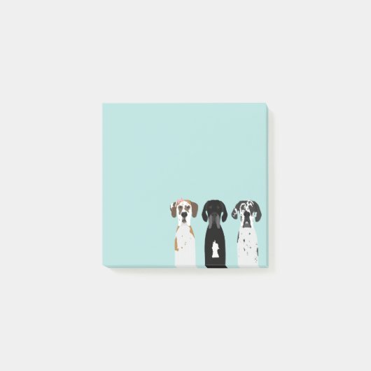 Post-it® Grand Danois (Devant)