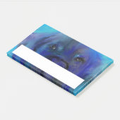 Post-it® Grand Danois Peinture Bleue (Incliné)