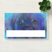 Post-it® Grand Danois Peinture Bleue (Bureau)