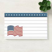 Post-it® Grand États-Unis poste de drapeau (Bureau)