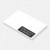 Post-it® Grand fan de mon chien (Incliné)