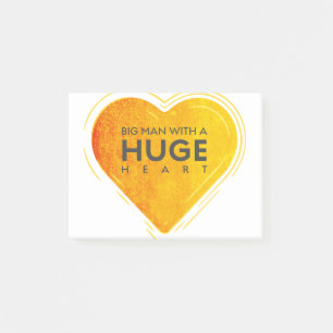 Post-it® Grand homme au coeur