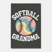 Post-it® Grand-mère de softball (Devant)
