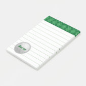 Post-it® Grand poste de golf personnalisé Il note cadeau (Incliné)