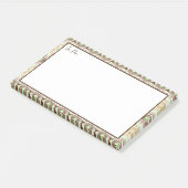 Post-it® Grand Pour le faire afficher note en marron (Incliné)