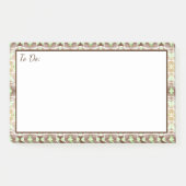 Post-it® Grand Pour le faire afficher note en marron (Devant)