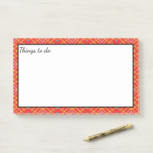 Post-it® Grand Pour publier une note (Sur un bureau)