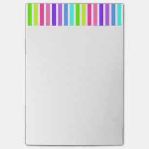 Post-it® Grand rayé de sucrerie