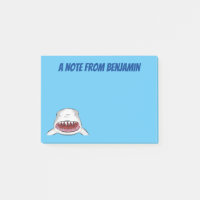 Grand requin blanc moyen dessin animé