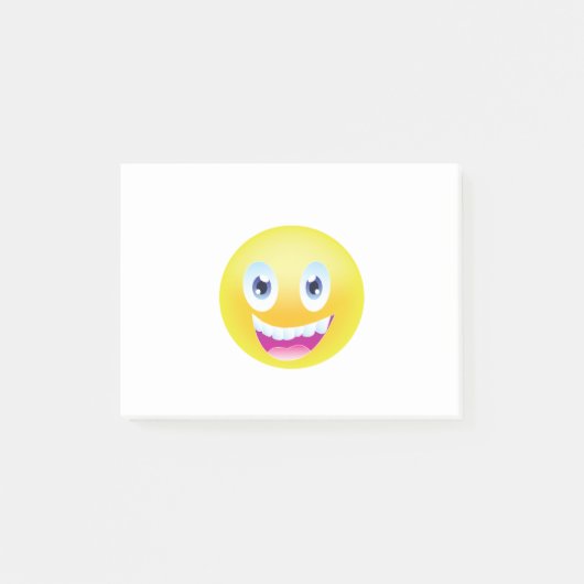 Post-it® Grand visage souriant (Devant)