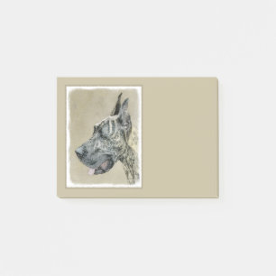 Post-it® Grande Danse (Brindle) Peinture - Art Chien origin
