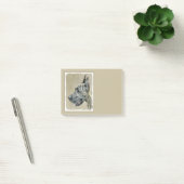Post-it® Grande Danse (Brindle) Peinture - Art Chien origin (Bureau)