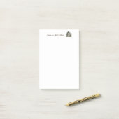 Post-it® Grande grange rustique (Sur un bureau)