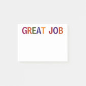 Post-it® Grande tâche multicolore (Devant)