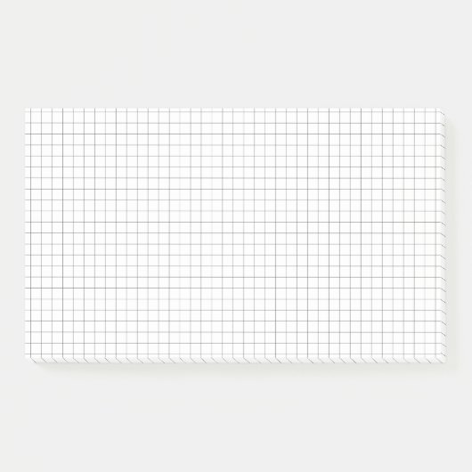 Post-it® Grandes notes collantes de papier de graphique (Devant)
