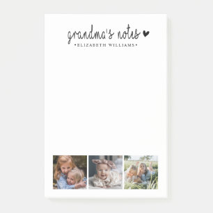 Post-it® Grandmas Notes Photo Collage Famille