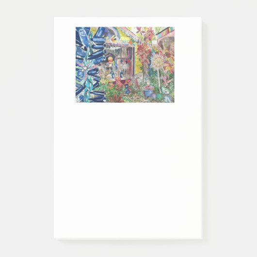 Post-it® Grands post-its magnifiques de peinture de Chambre (Devant)