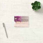 Post-it® grange rustique bois pays chic violet lilas (Bureau)