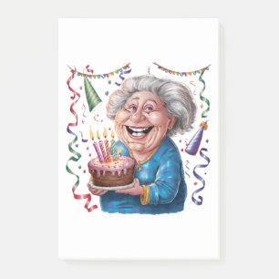 Post-it® Granny Anniversaire Grand Sourire