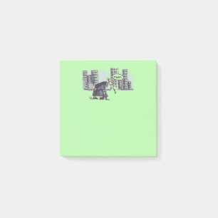 Post-it® Granny Spitting ! Plaquettes de notes vertes