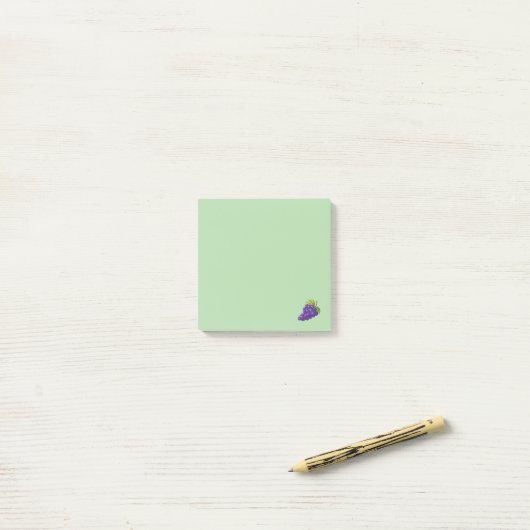 Post-it® Grapes (Sur un bureau)