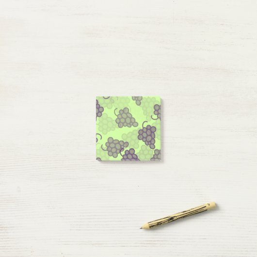 Post-it® Grapes Post t Notes (Sur un bureau)