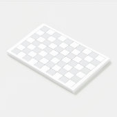 Post-it® Graphique carré 10 x 7 scribble portable (Incliné)