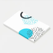 Post-it® Graphique moderne, simple, tendance, en cercle urb (Incliné)