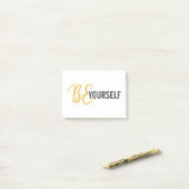 Post-it® Graphique urbain moderne, simple et urbain de Be Y (Sur un bureau)