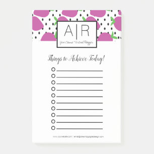 Post-it® Gras fraises Abstraites