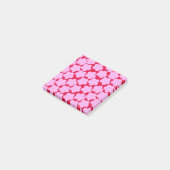 Post-it® Gras Rouge & Rose Fleur Whimsical Printemps & Été (Incliné)